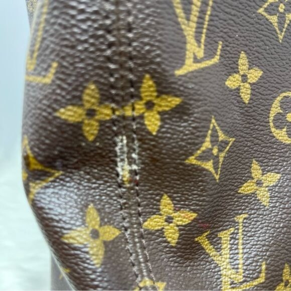 306 Pre owned Auth Louis Vuitton Monogram Cabas Mezzo Shoulder Tote Bag DU0013 - Picture 16 of 16